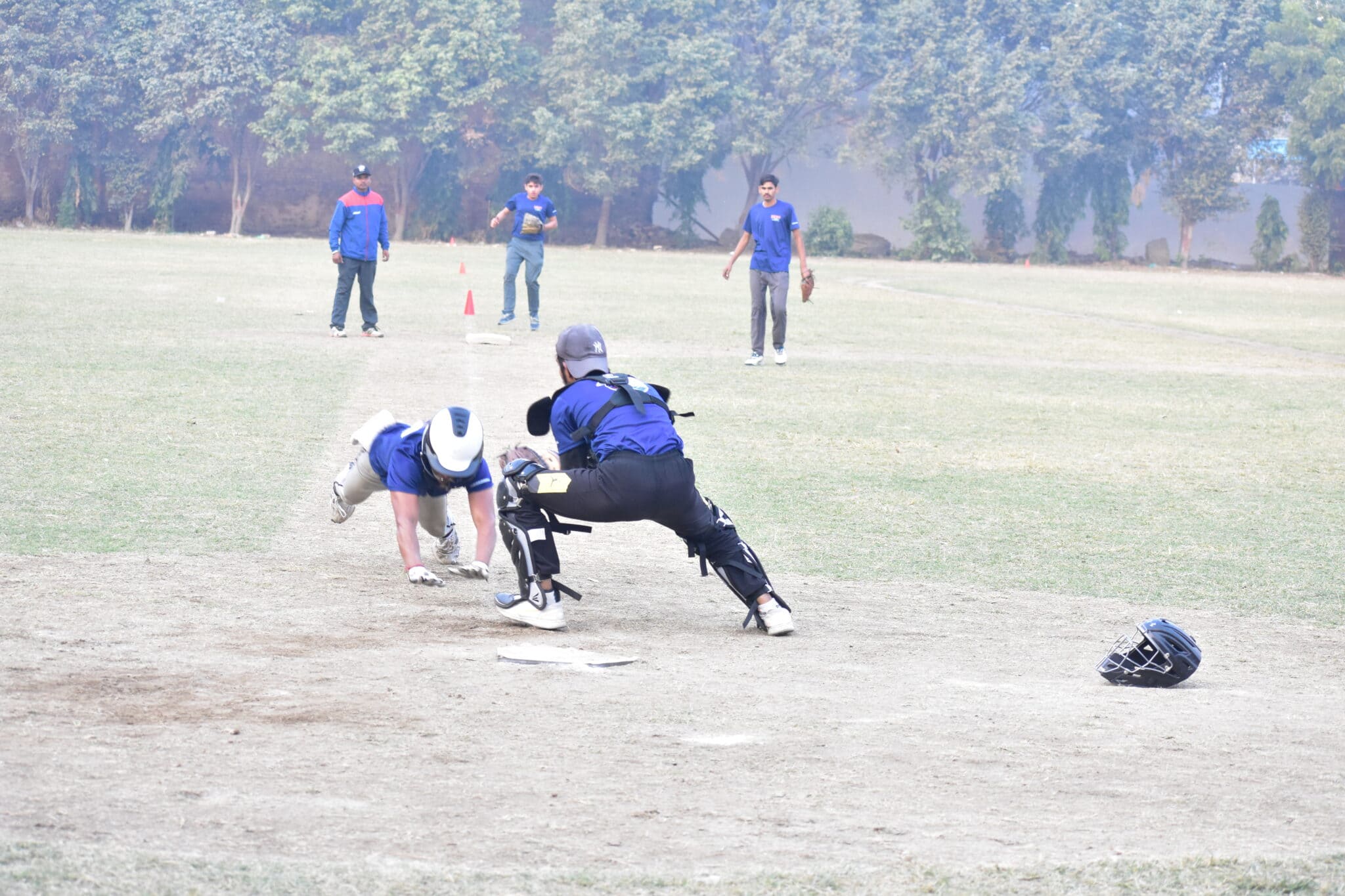 Panipat Camp - Batting technique demonstration