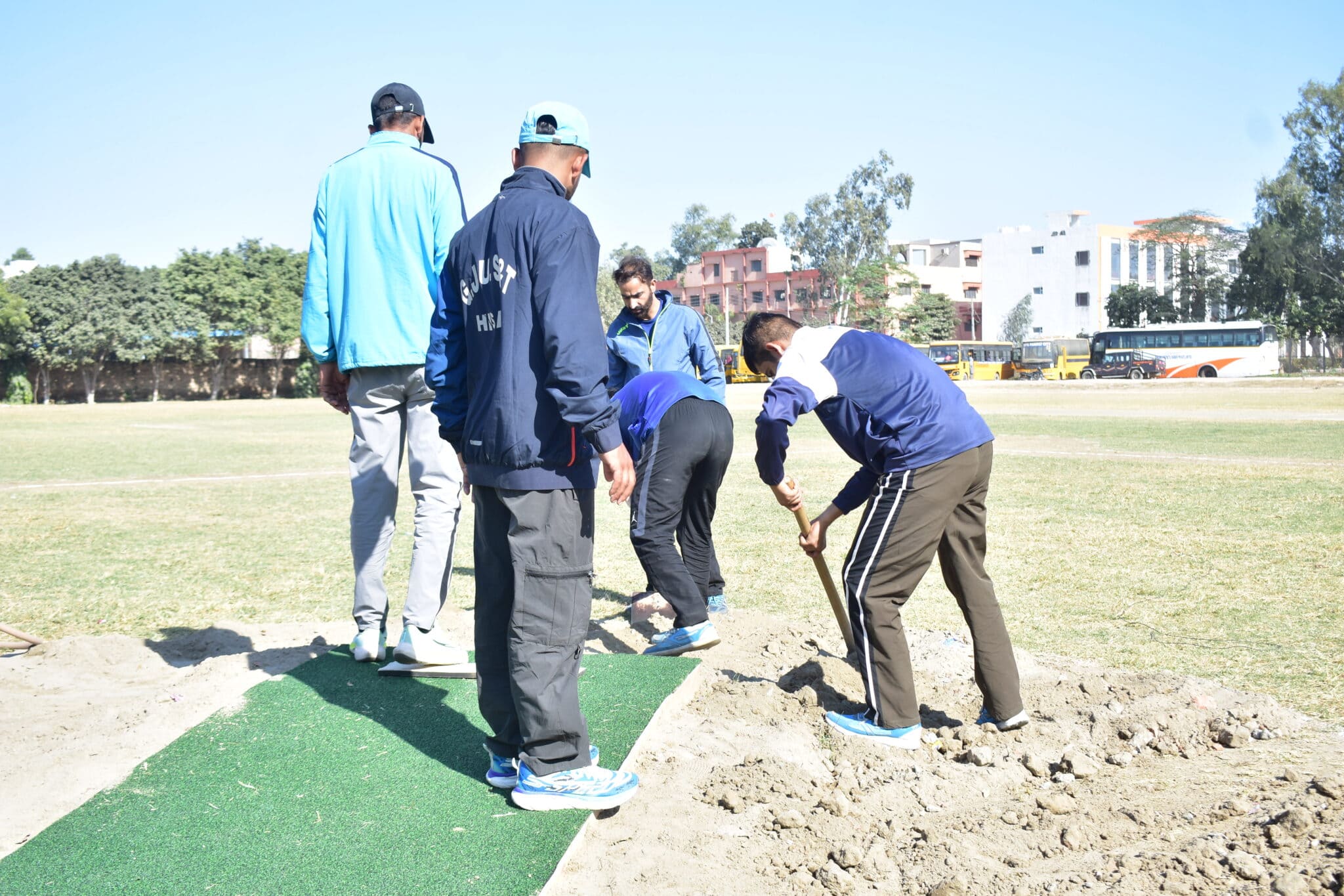 Panipat Camp - Coach instruction session