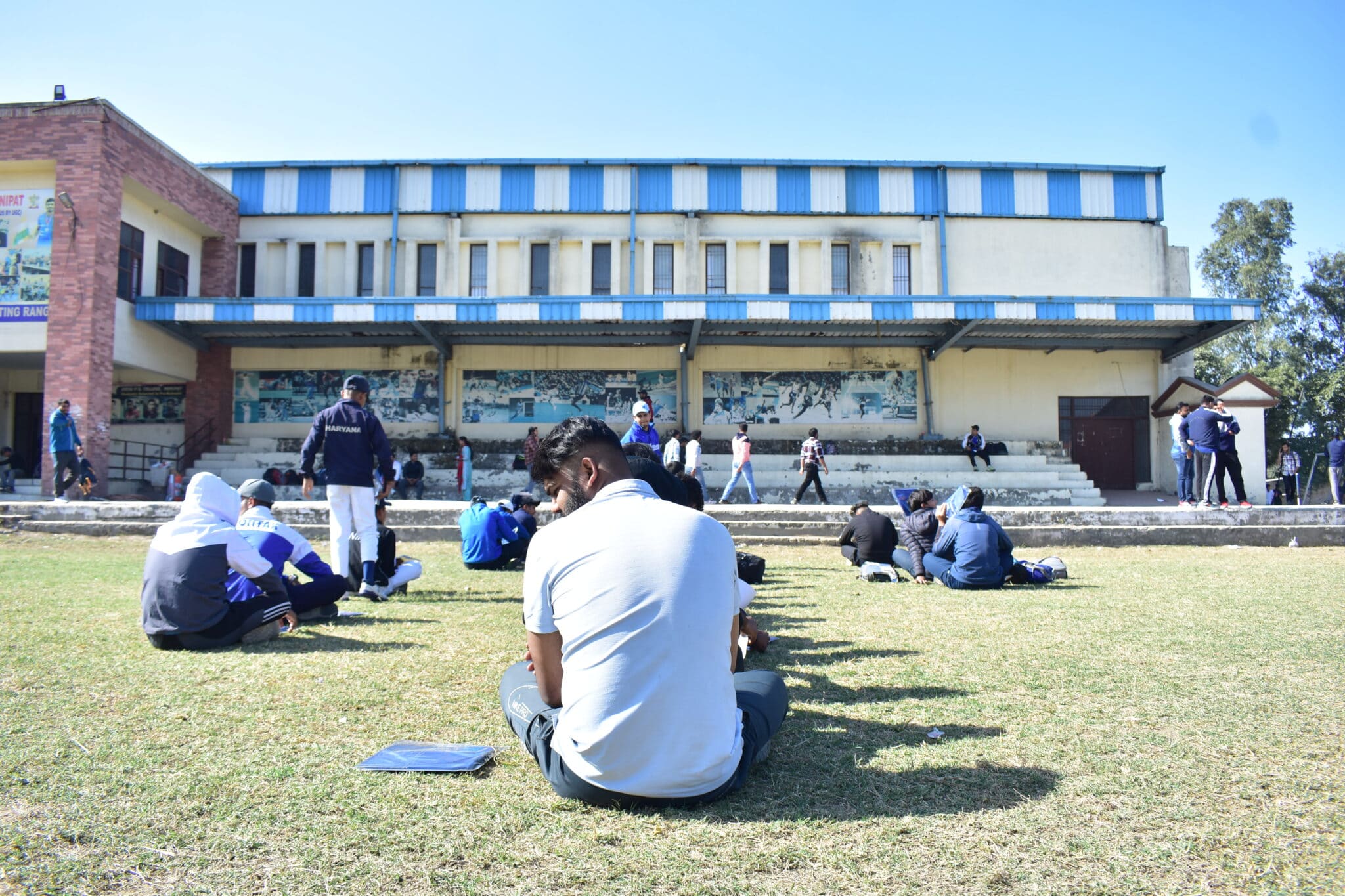 Panipat Camp - Baseball fundamentals practice