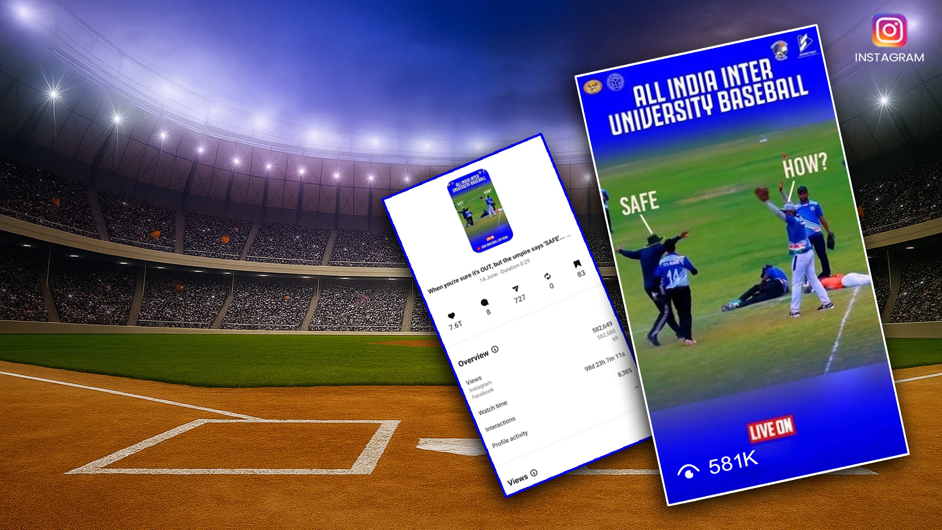 Baseball reach and growth